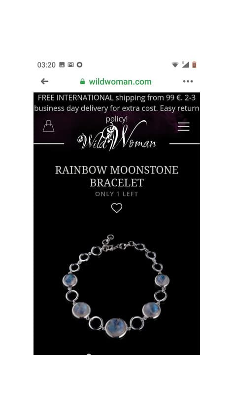 Product Pulseira moonstone