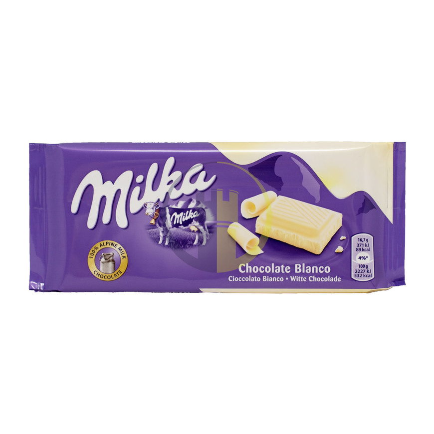 Moda Milka white chocolate