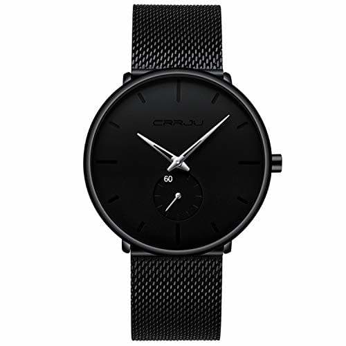 Product Dayllon Reloj de Pulsera analógico Minimalista de Cuarzo para Hombre con visualización