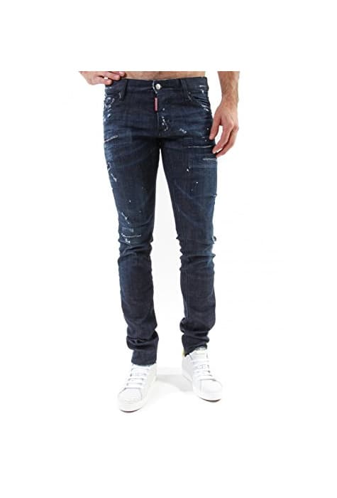 Product 7747Q jeans men DSQUARED D2 SLIM JEANS pant men [56]