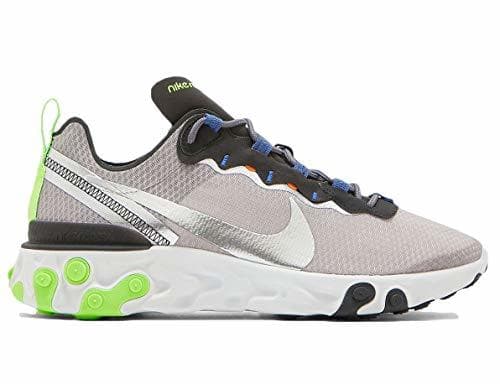 Fashion NIKE React Element 55 SE Pumice/Metallic Silver CI3831-200