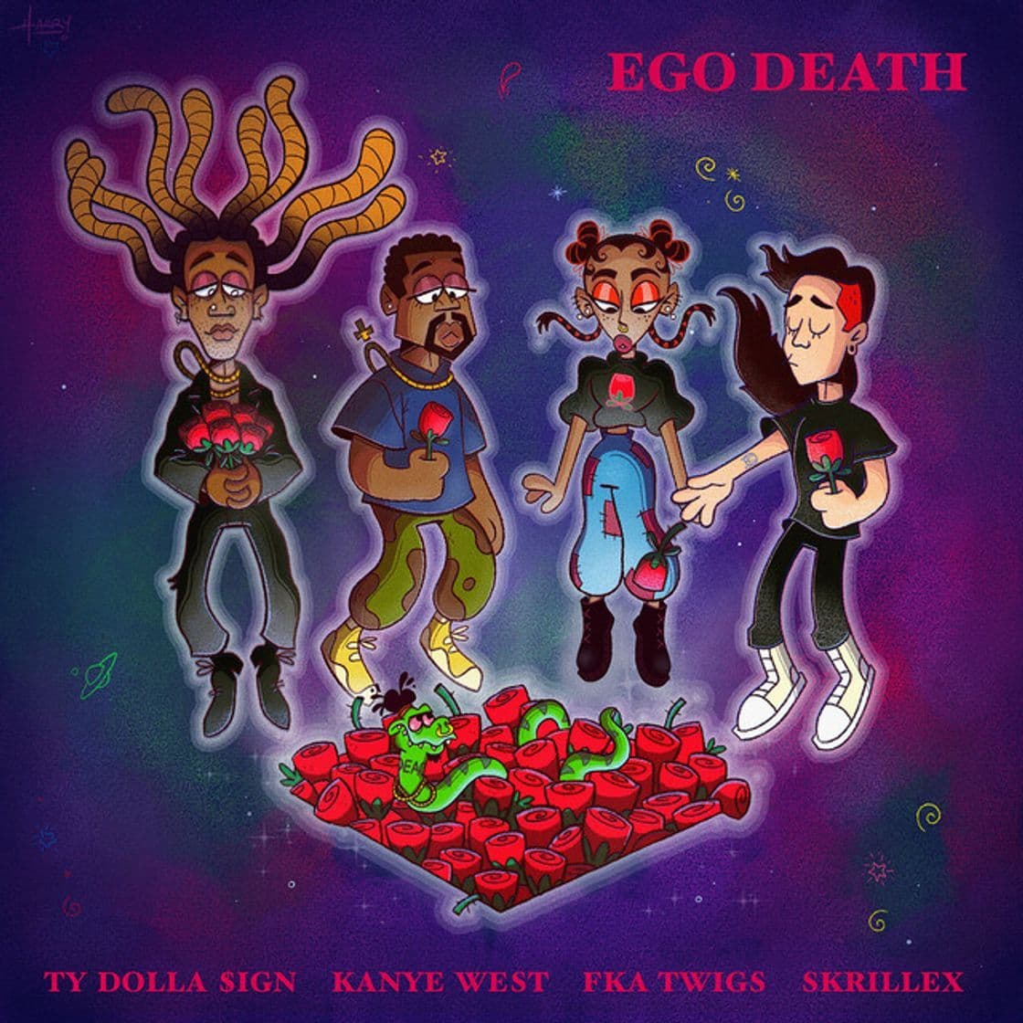 Canción Ego Death (feat. Kanye West, FKA twigs & Skrillex)