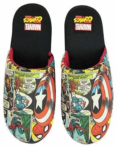 Moda Marvel Avengers Comic Men's Slippers