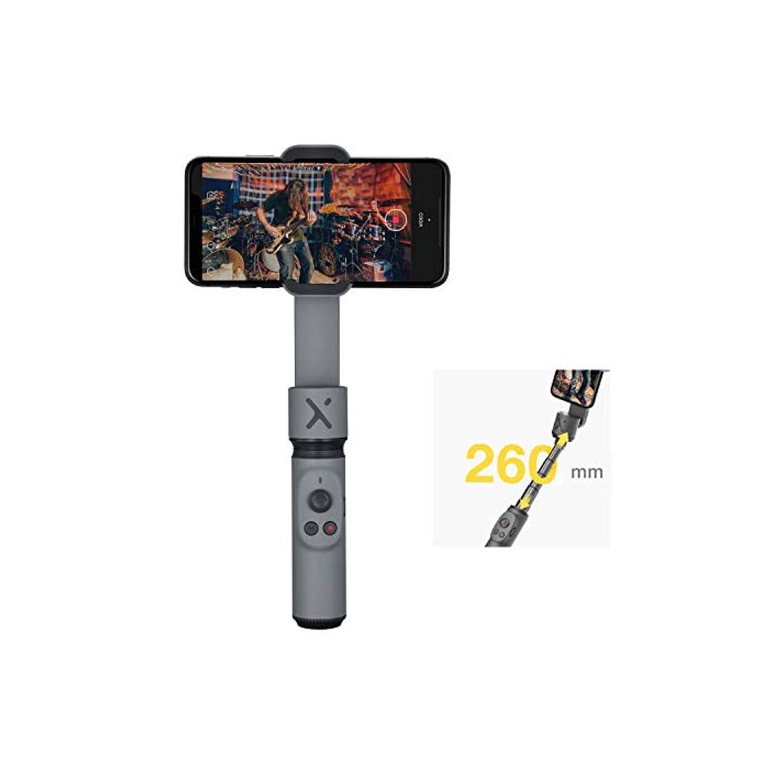 Producto ZHIYUN Smooth-X [Offiziell] Faltbarer Smartphone Gimbal Stabilisator Selfie Stick Vlog Youtuber