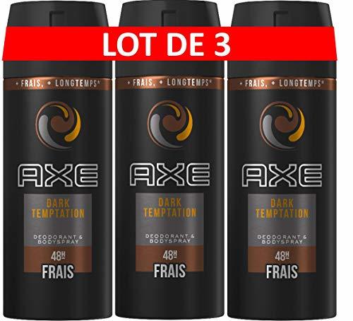 Place Axe Dark Temptation Desodorante - Paquete de 3 x 150 ml -