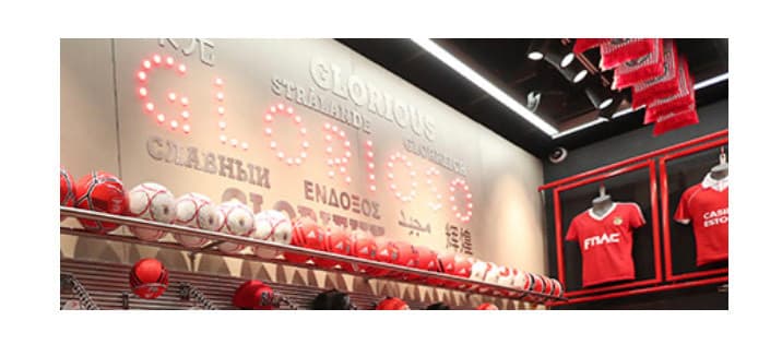 Moda BENFICA OFFICIAL STORE
AEROPORTO