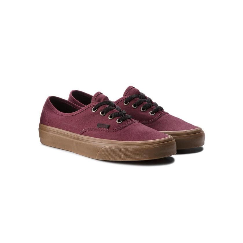 Fashion Vans Authentic, Unisex Adulto, Rojo