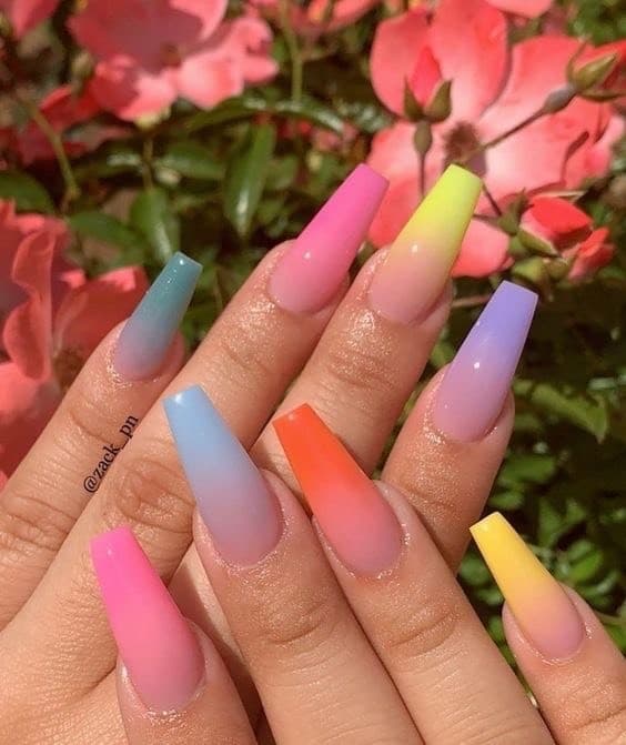 Moda inspiração de unhas