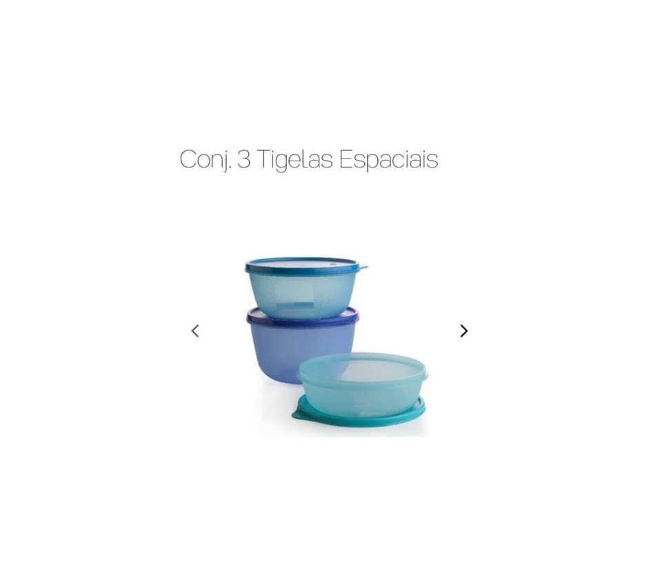 Product Conjunto de 3 tigelas Tupperware