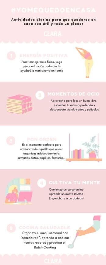 Moda Actividades #yomequedoencasa