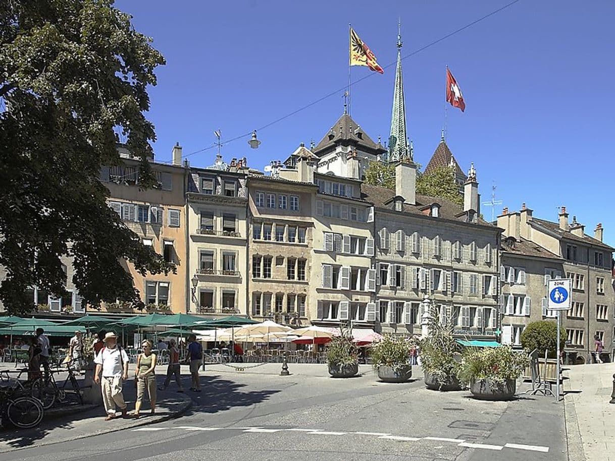 Lugar Place du Bourg-de-Four