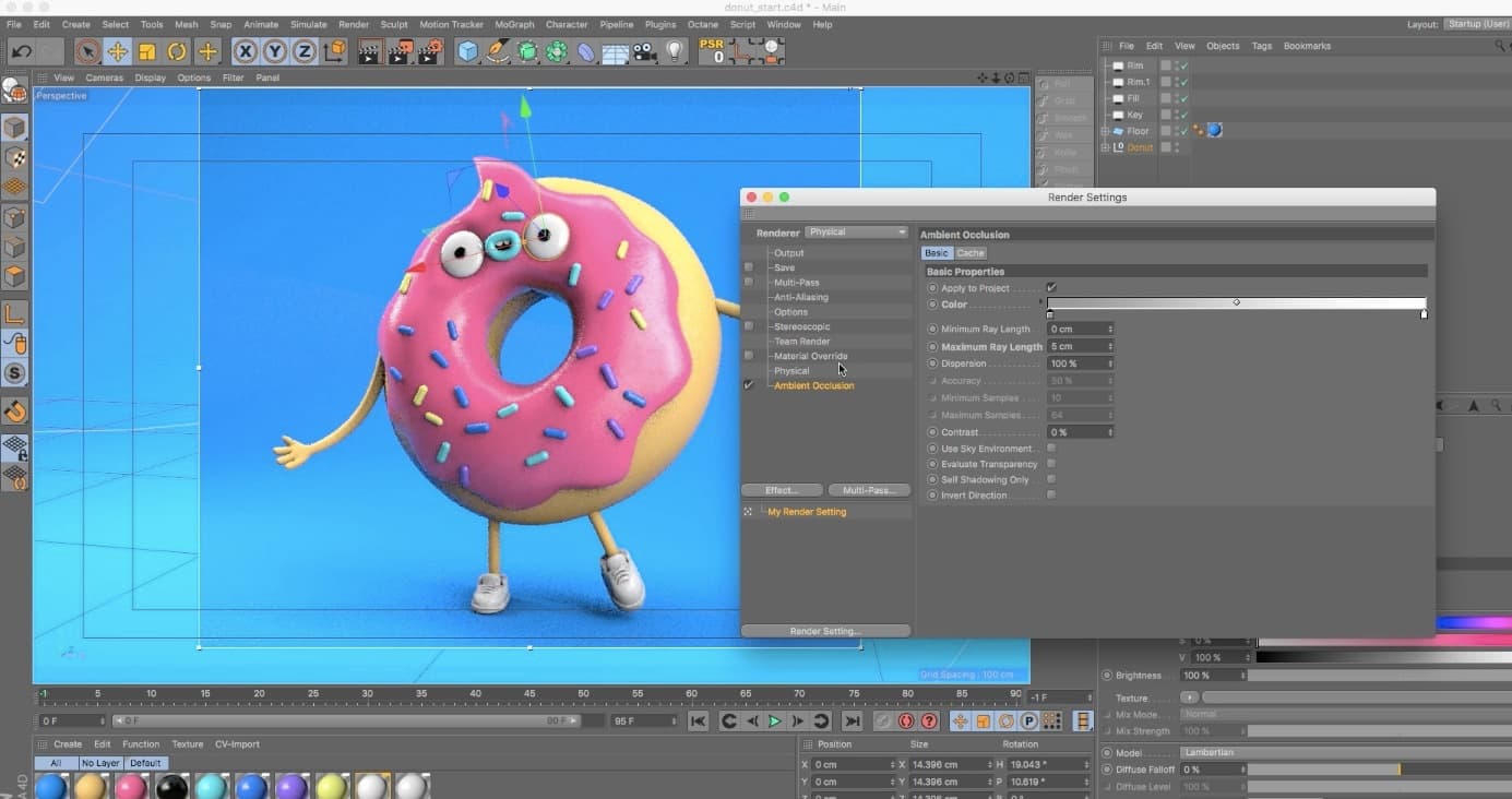 Moda Cinema 4D