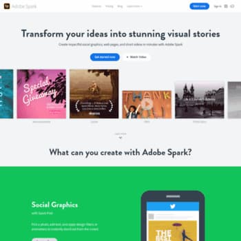 Fashion Adobe Spark: Make Social Graphics, Short Videos, and Web Pages ...