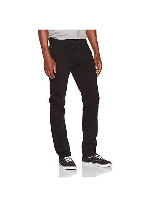 Fashion Vans_Apparel V16 Slim Pantalones Vaqueros Delgados, Negro