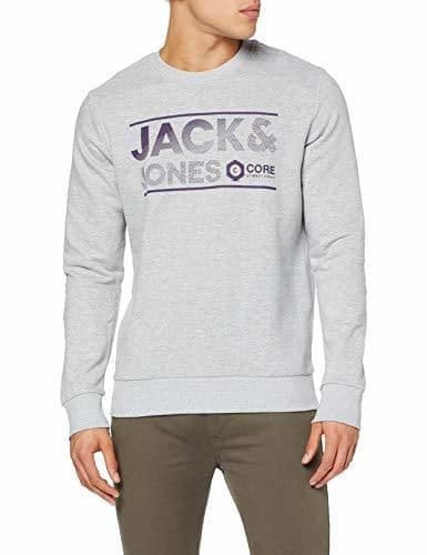 Product JACK & JONES JCOSEAD Sweat Crew Neck FST Sudadera, Gris