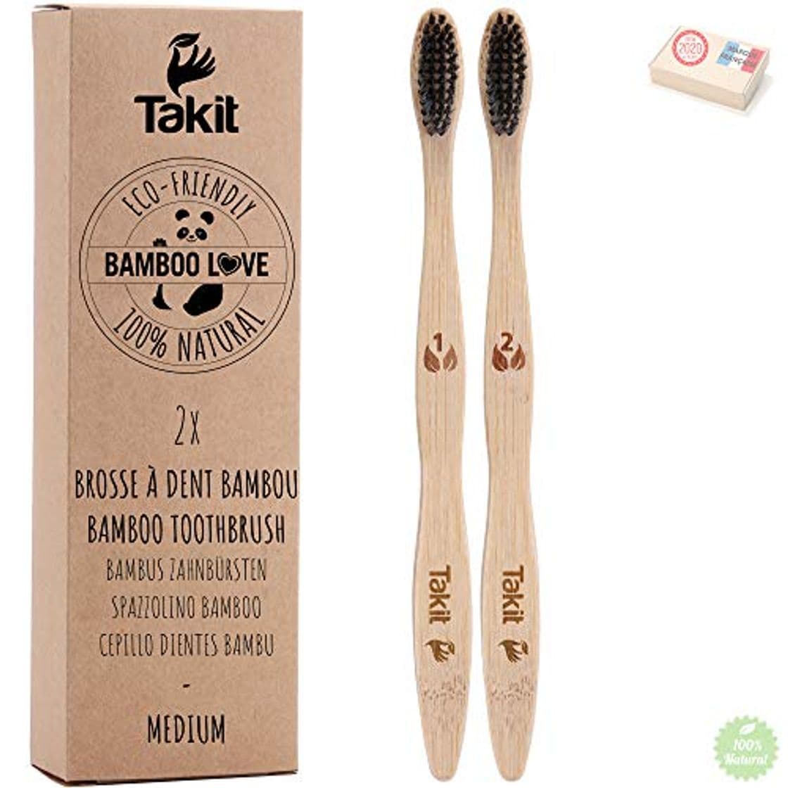 Lugar TAKIT Cepillo Dientes Bambu