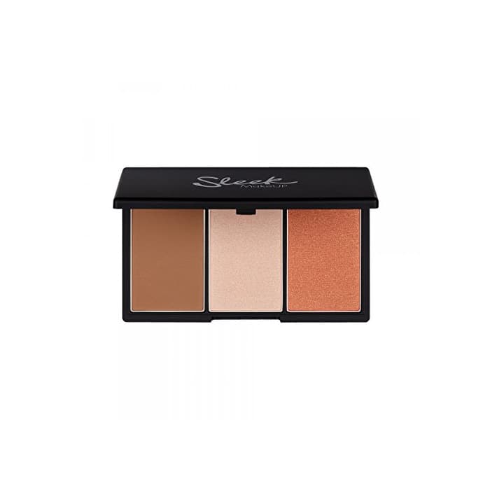 Beauty Maquillaje Elegante Cara Contorno y Blush Palette forma justa 20g, Paquete 1er