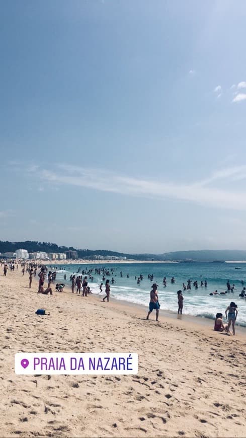 Lugar Praia da Nazaré