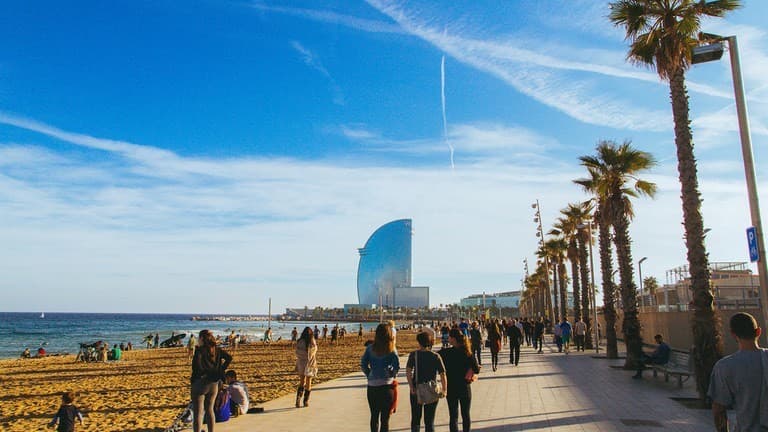 Lugar Playa de la Barceloneta