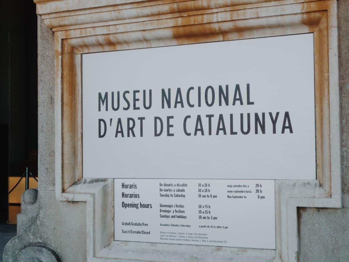 Lugar Museo Nacional de Arte de Cataluña