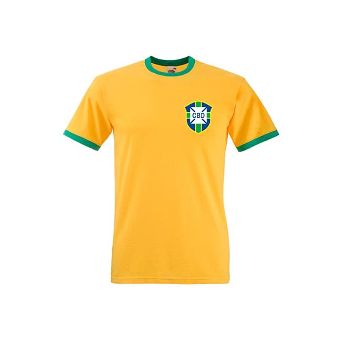 Product Print Me A Shirt Camiseta de Hombre CBD Pele 1970 World Cup