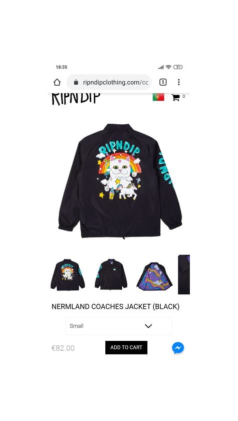 Product Jacket RipnDip