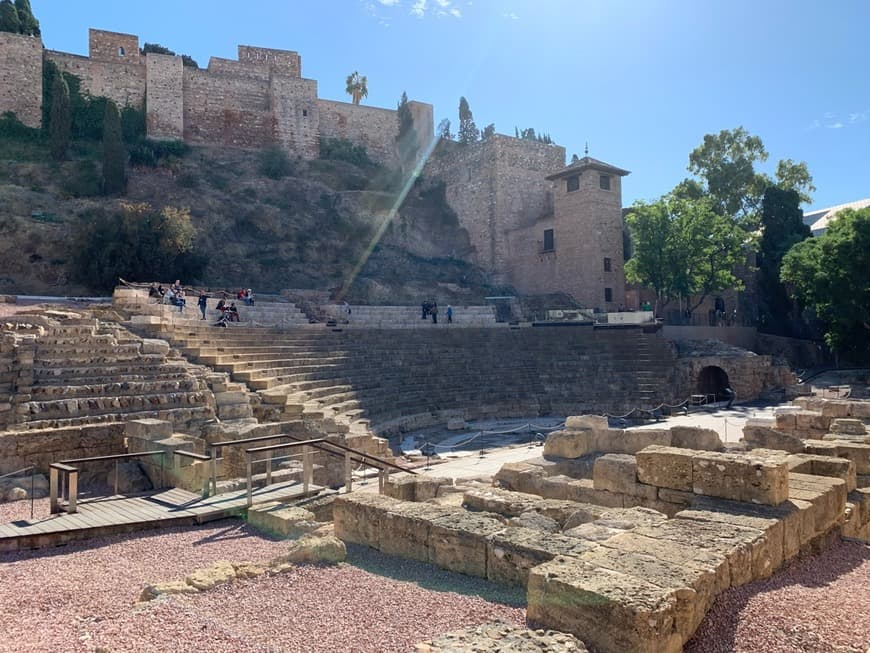 Lugar Teatro Romano de Málaga