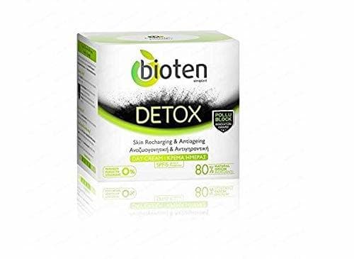 Belleza Bioten Detox - Crema de día antienvejecimiento para recargar la piel