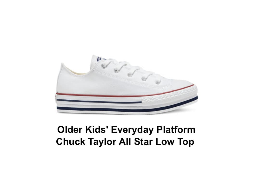 Fashion Converse Chuck Taylor CTAS Lift Clean Ox, Zapatillas para Mujer, Blanco