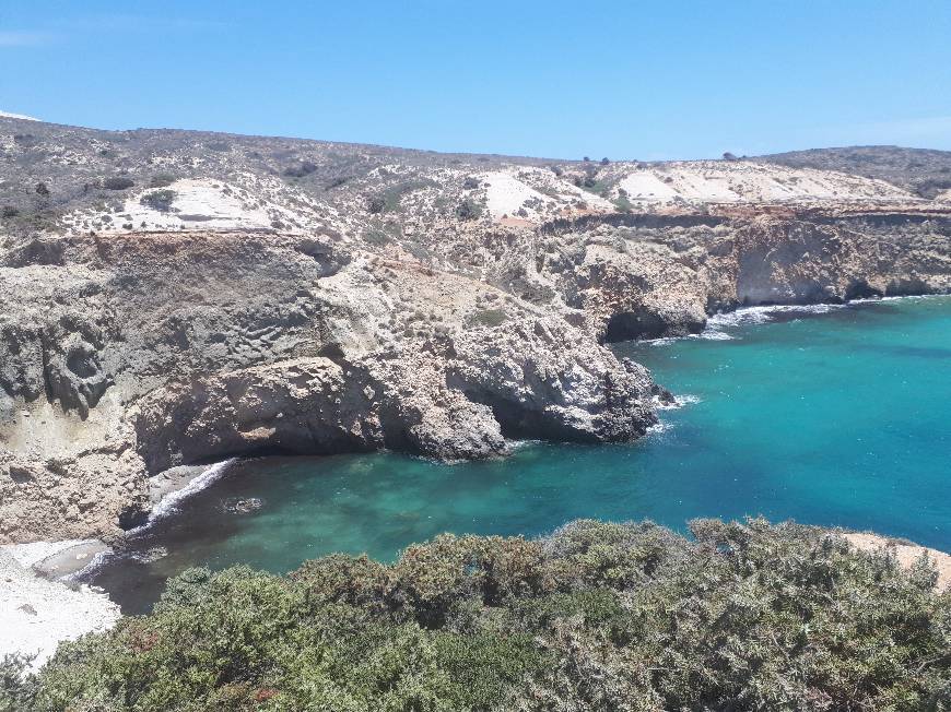 Lugar Tsigrado Beach, Milos