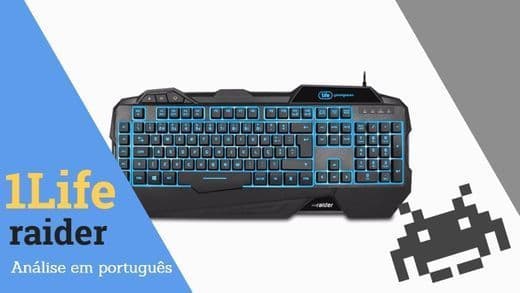 Moda Teclado da 1life gaming series 