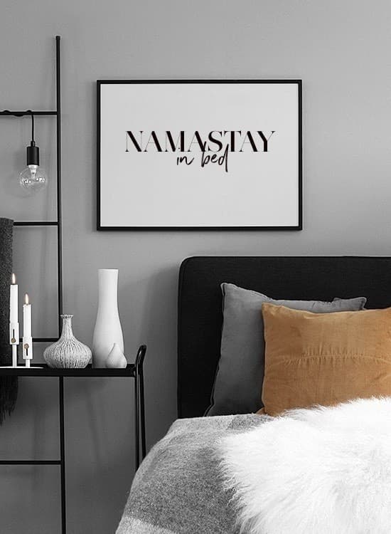 Product DESENIO NAMASTAY IN BED POSTER