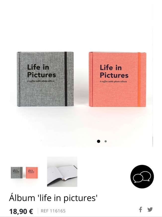 Fashion ÁLBUM 'LIFE IN PICTURES' - Natura