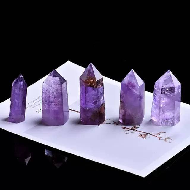 Product Pontas de Cristal Roxo 