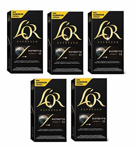 Producto L'Or Espresso Café Ristretto Intensidad 11 - 50 cápsulas de aluminio compatibles