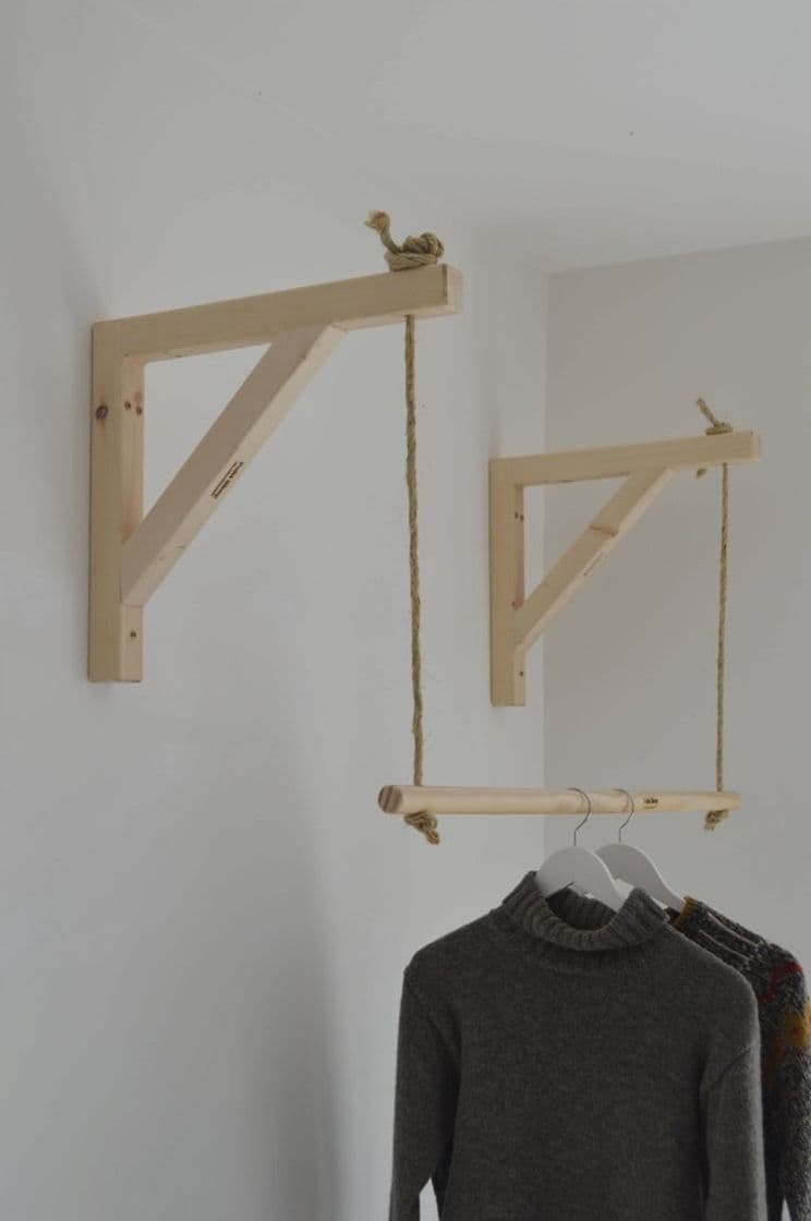 Fashion #DIY 5 - Suporte de cabides