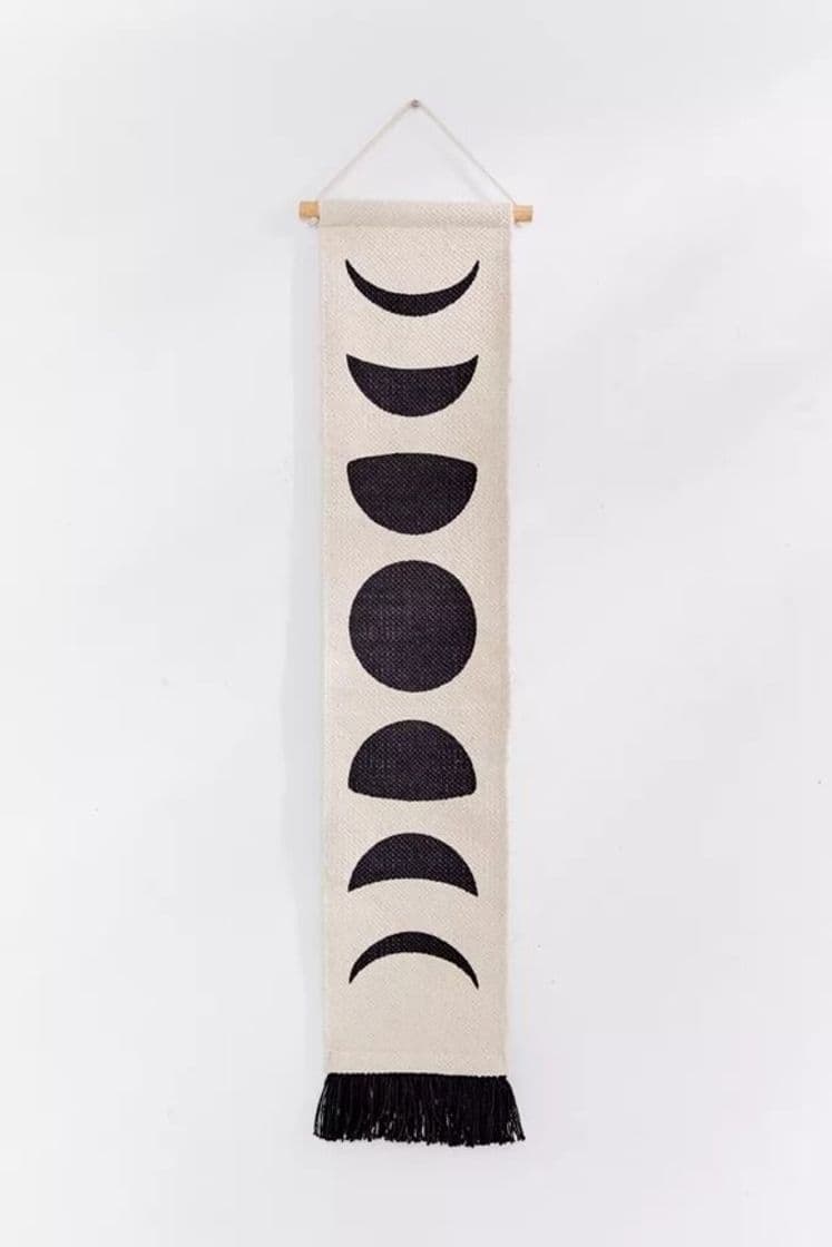 Fashion #DIY 8 - Moon phase wall hanging 