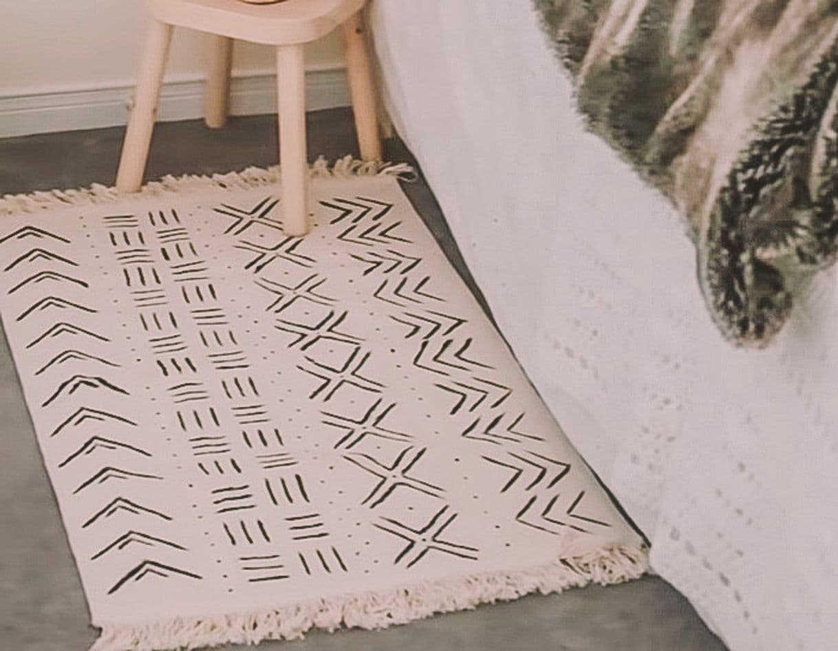 Fashion #DIY 9 - Rug African mud cloth 