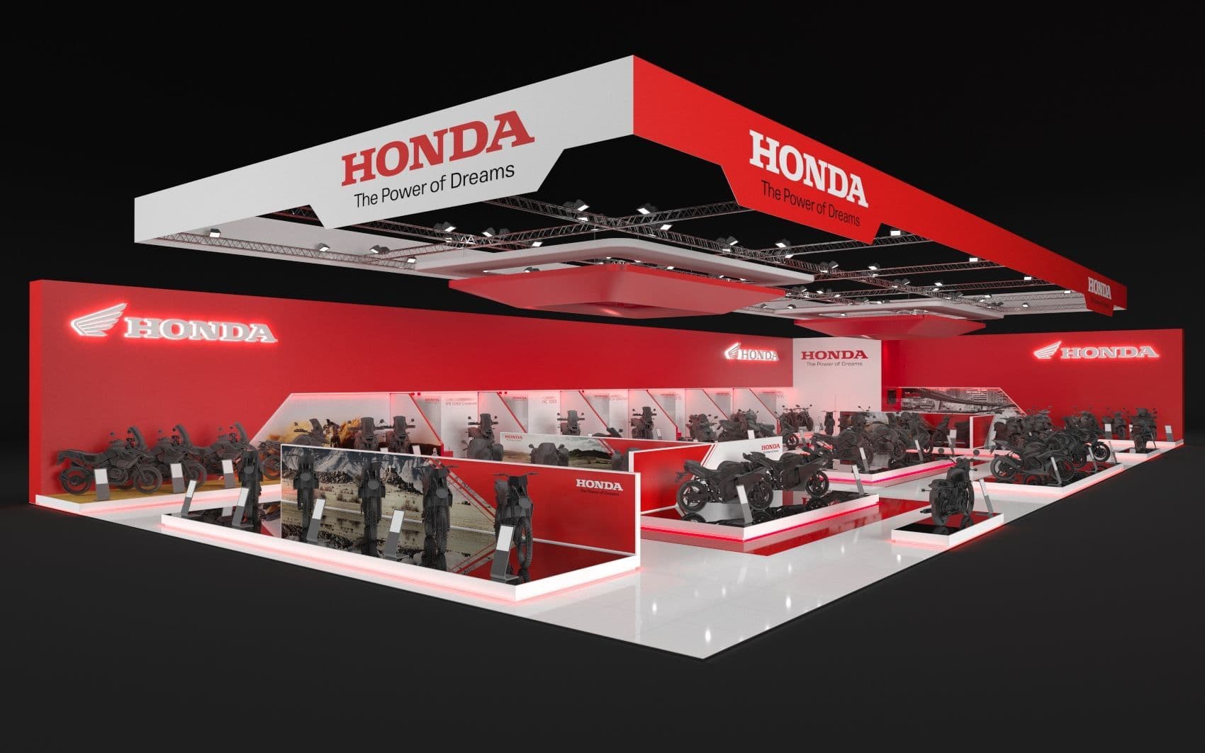 Fashion Honda stand