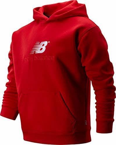 Product New Balance MT93519 Sudadera con Capucha Team Red