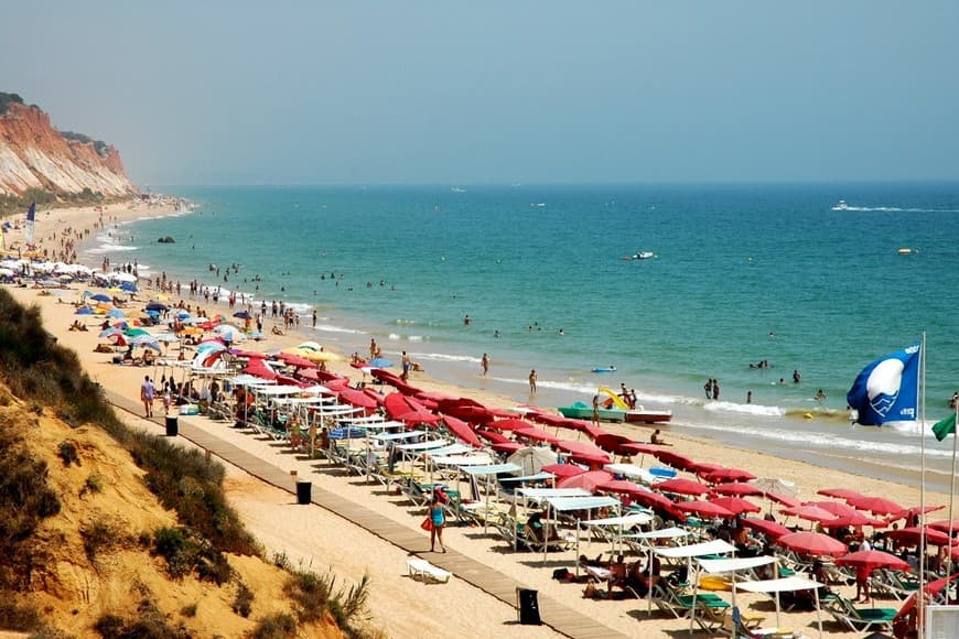 Place Praia da Falésia (Praia do Barranco das Belharucas)