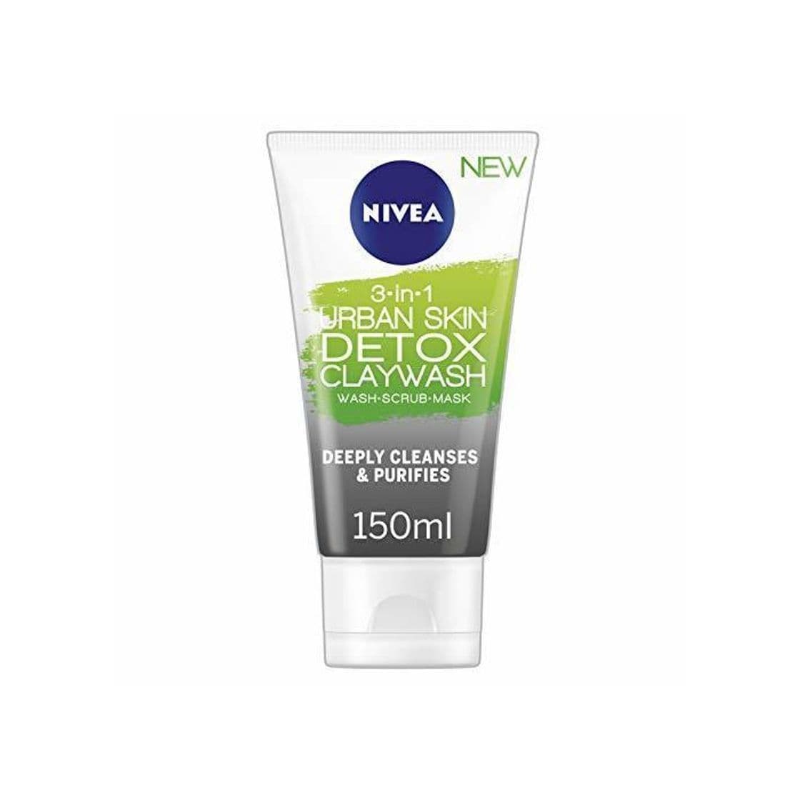 Beauty NIVEA Urban Detox - Máscara facial de arcilla con extracto de arroz