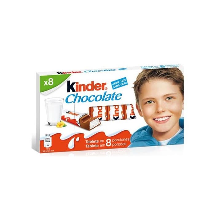 Product Kinder - Barra Choc leite 8 un