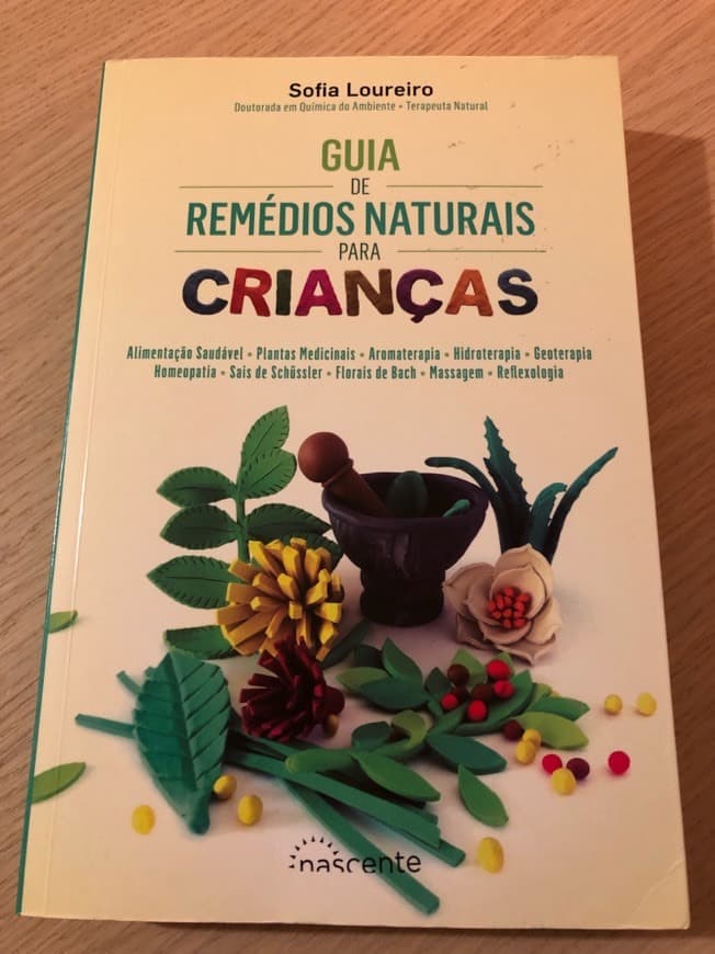 Book Guia de remédios naturais para crianças 