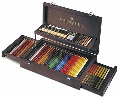 Producto Faber-Castell 110086 - Estuche de madera de 108 piezas con equipo básico