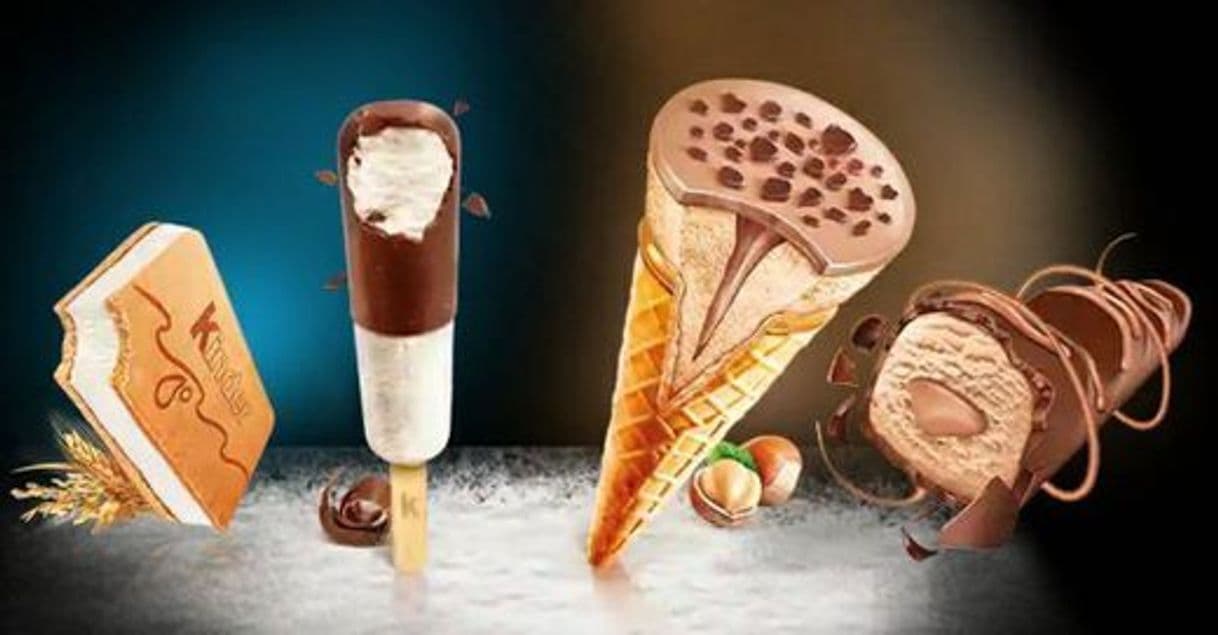 Moda Kinder Ice Cream's