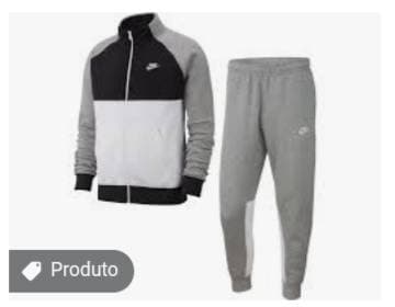 Moda Fato de treino da nike😜