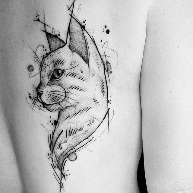 Moda cat tattoo