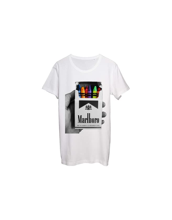 Producto Benefitclothing Marlboro Cigarettes Colorful Crayons T-Shirt