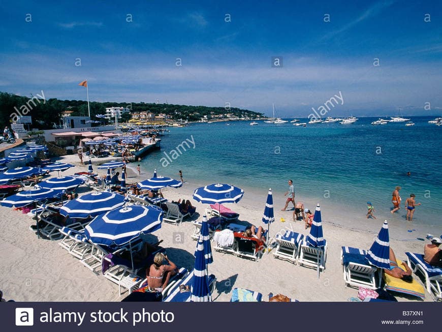 Place Plage de la Garoupe